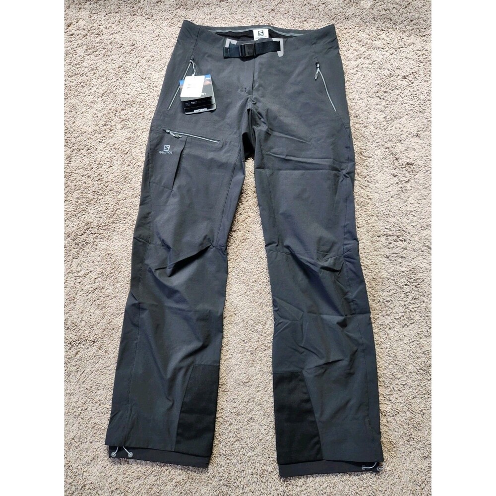 Salomon Minim Softshell Advanced Skin Shield Womens 10 Outdoor Hiking Snow Pants